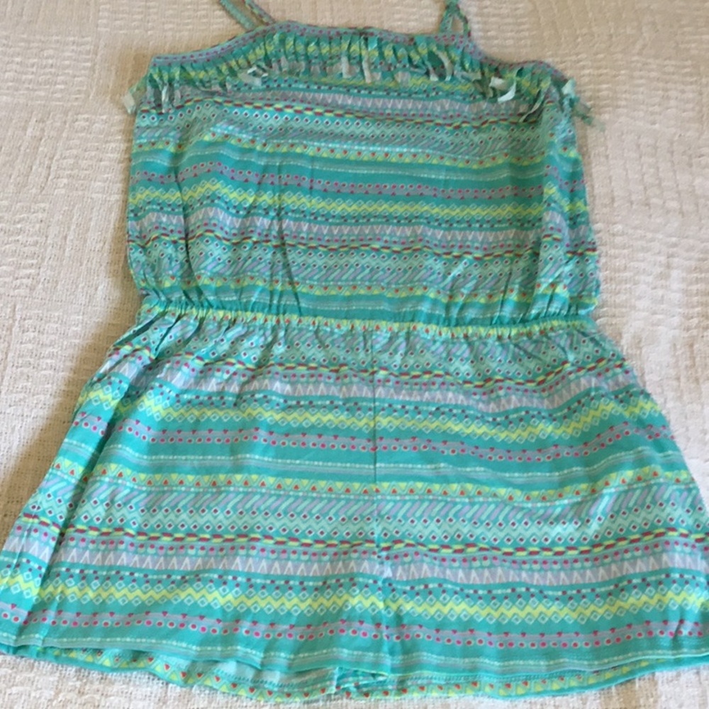 NWT girls size 14 romper. Lightweight fabric
